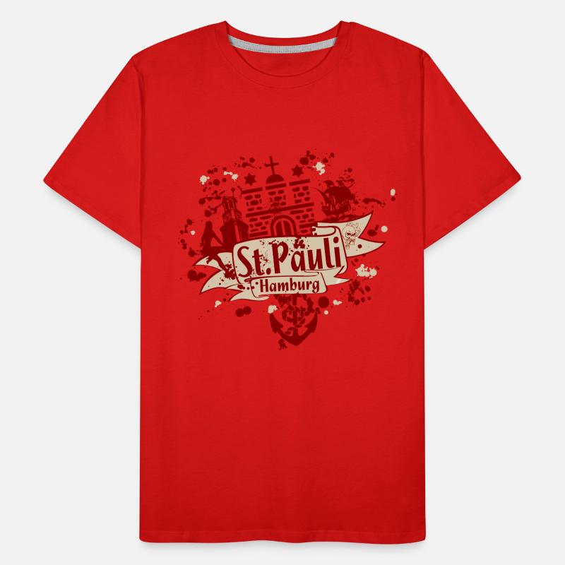 stpauli vector Men's Premium Organic T-Shirt