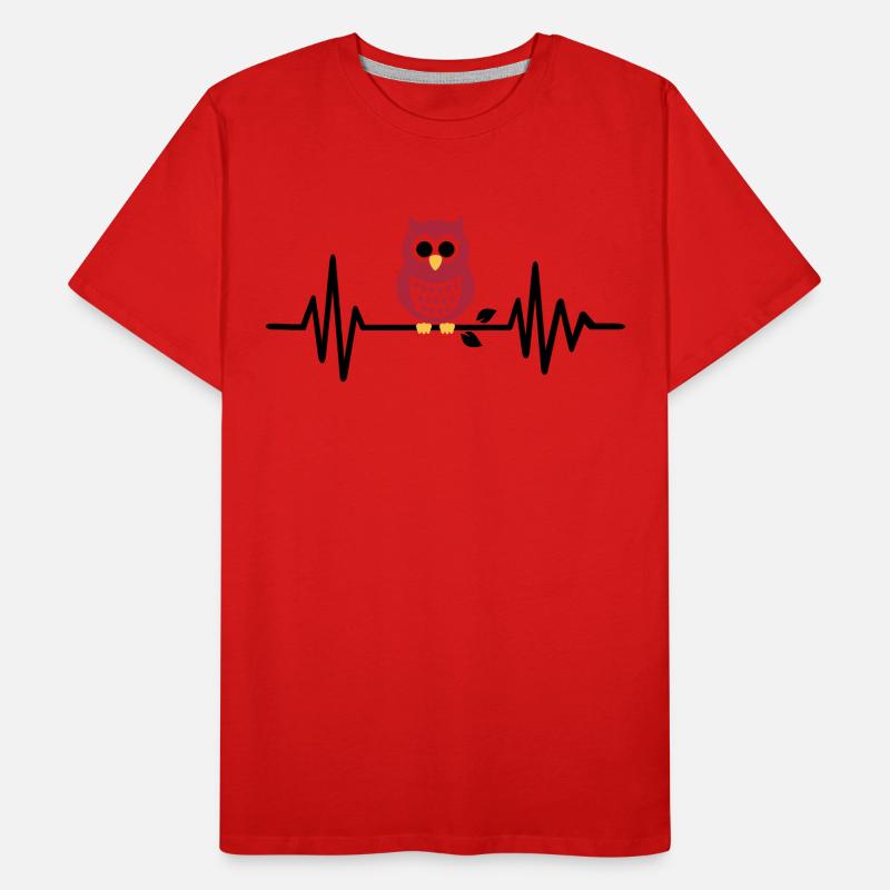 Owl Men's Premium Organic T-Shirt