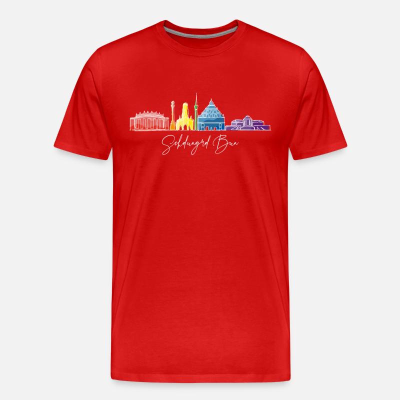 Stuttgart Bua - Männer Premium Bio T-Shirt - undefined