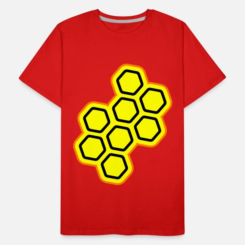 Beekeeper symbol Men's Premium Organic T-Shirt