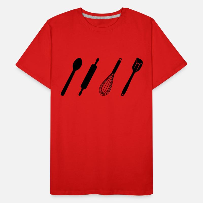 Baking Tools Men's Premium Organic T-Shirt