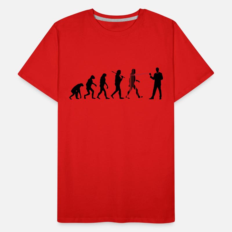 evolution nsa Männer Premium Bio T-Shirt