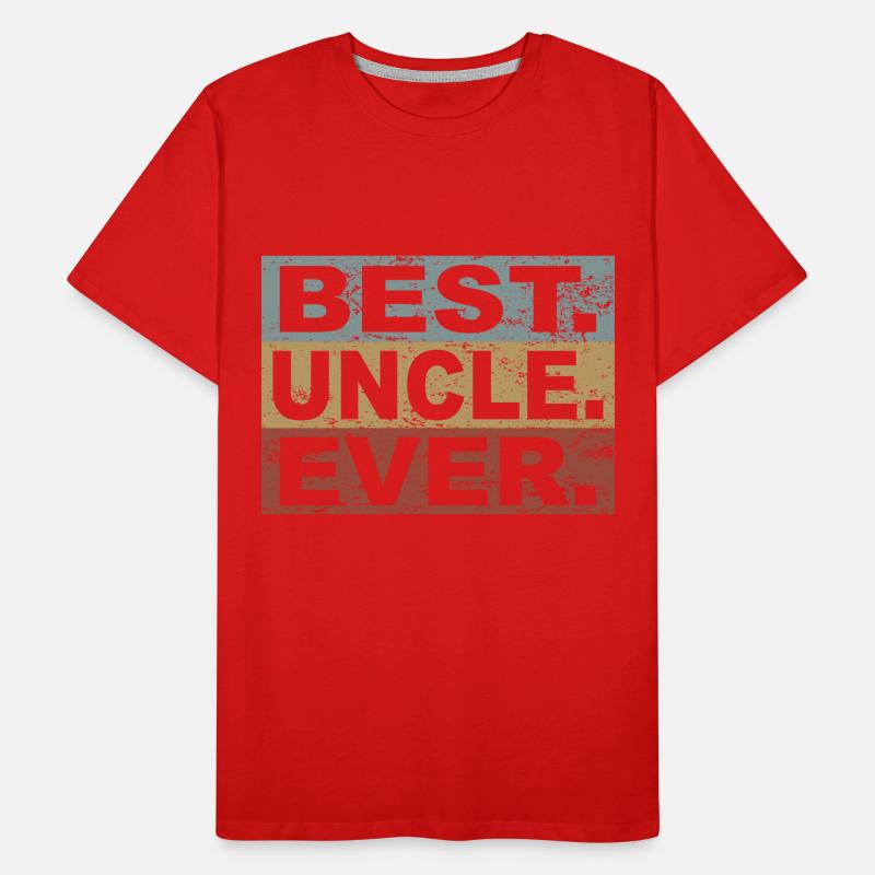 Onkel Neffe Nichte Geschenkidee Spruch Männer Premium Bio T-Shirt
