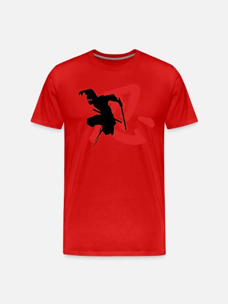 Ninja - T-shirt bio Premium Homme - rouge