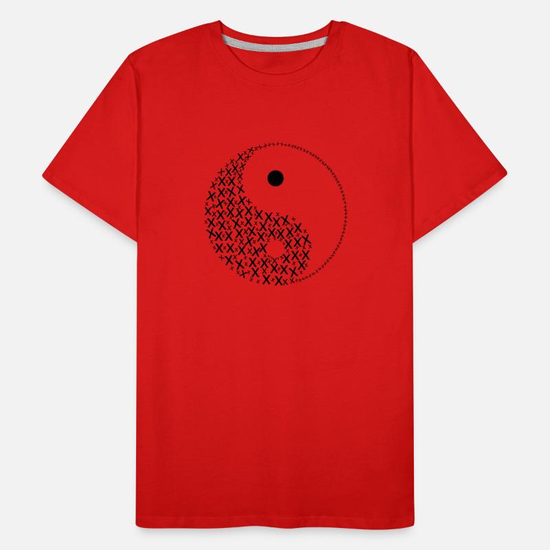 Yin and Yang Komplementär Männer Premium Bio T-Shirt