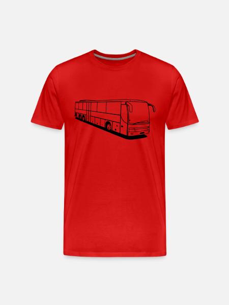 S 319 UL-GT - Männer Premium Bio T-Shirt - Rot