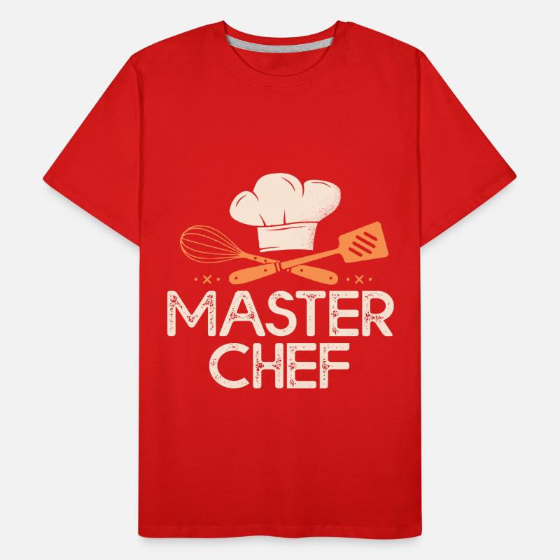 masterchef master chef T-shirt bio Premium Homme