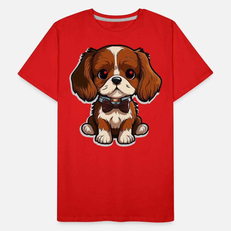 Dapper Puppy Men's Premium Organic T-Shirt