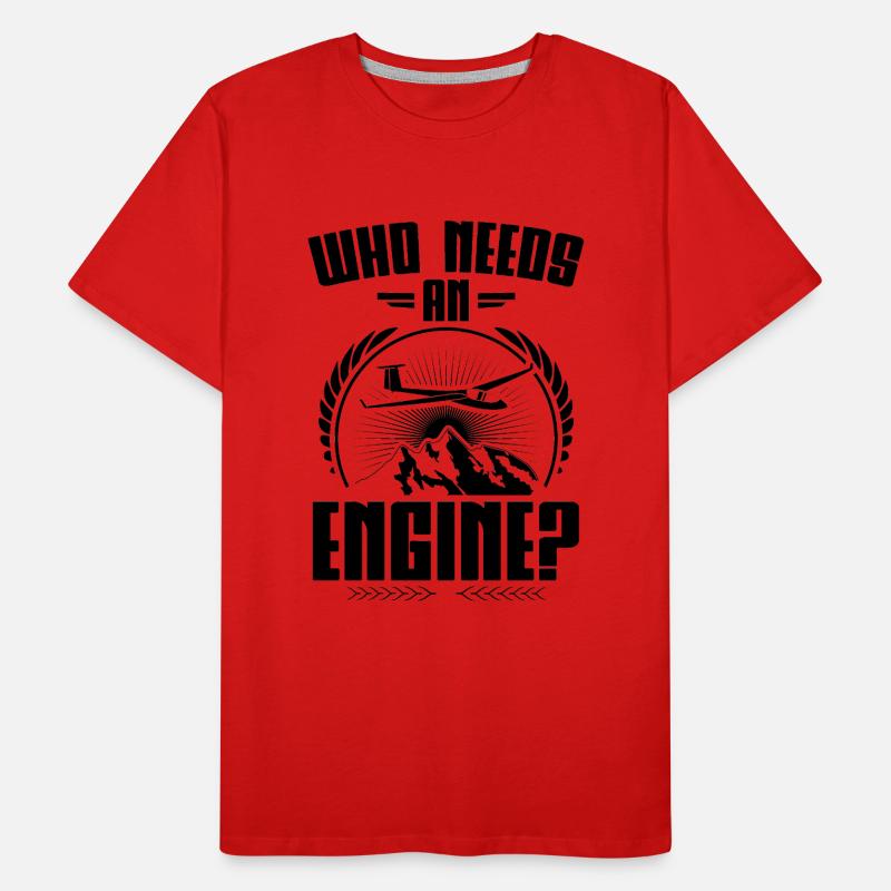 Glider | Glider flight glider pilot gift Men's Premium Organic T-Shirt