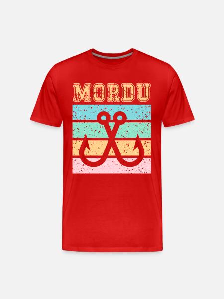 mordu - T-shirt bio Premium Homme - rouge