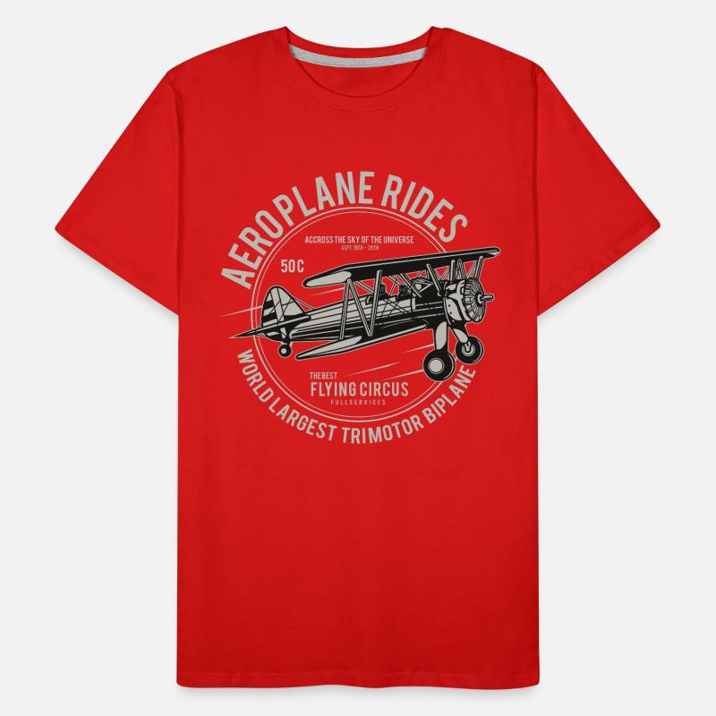 Manèges d'avion T-shirt bio Premium Homme
