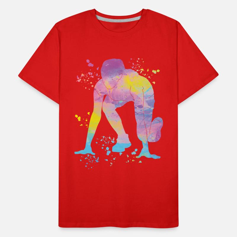 Sprinter Colorsplash Sprintender Sprint T-shirt bio Premium Homme