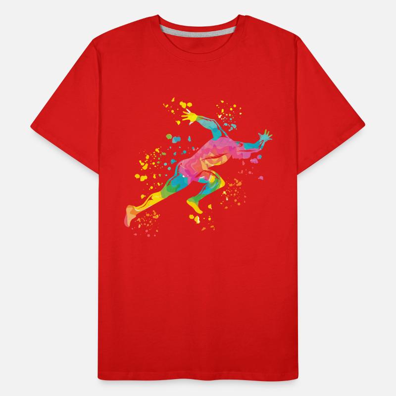 Sprinter Colorsplash Sprintender Sprint T-shirt bio Premium Homme