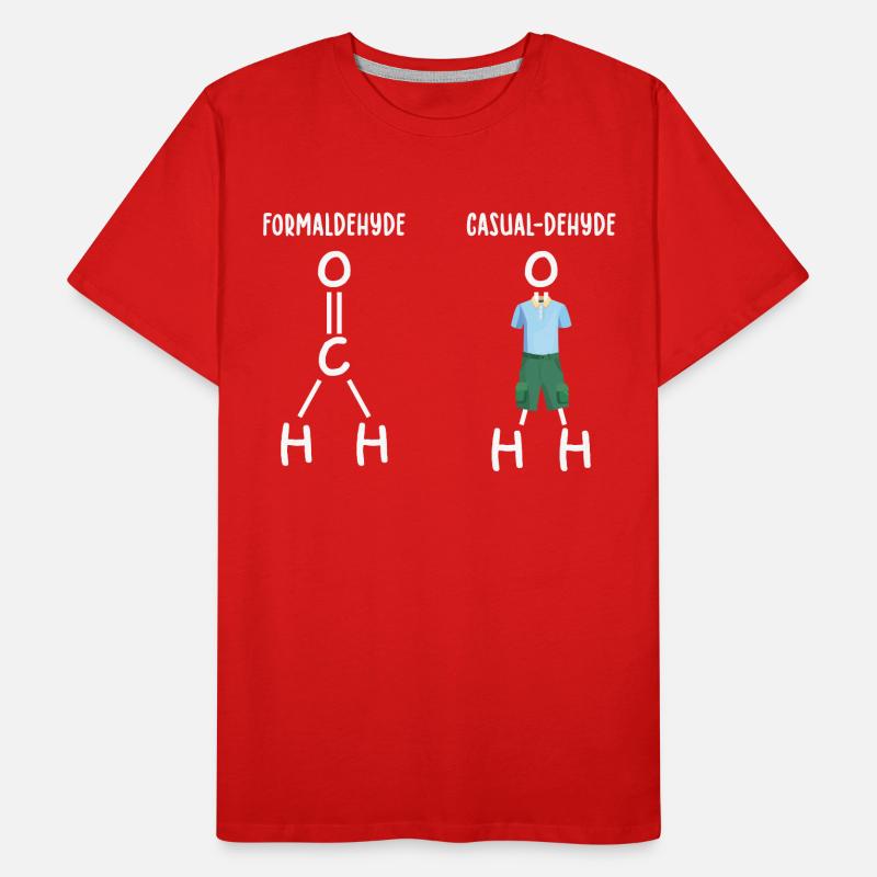 Professeur de chimie | Chimiste Science Idée de cadeau T-shirt bio Premium Homme