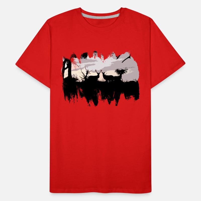 cervides a l'approche T-shirt bio Premium Homme