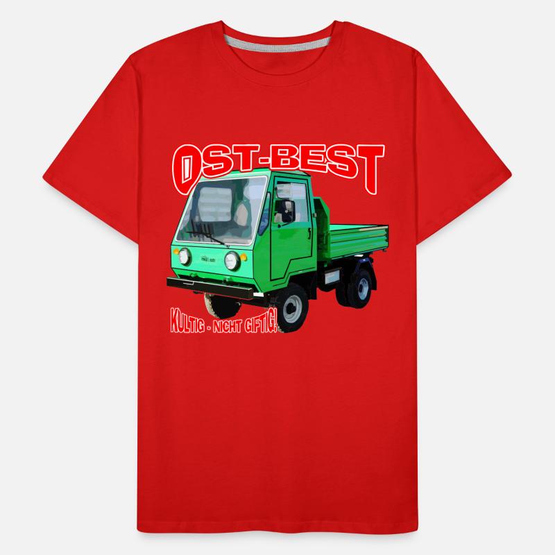 Multicar M25 bunt Männer Premium Bio T-Shirt