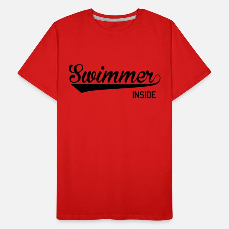 Swimmer inside T-shirt bio Premium Homme
