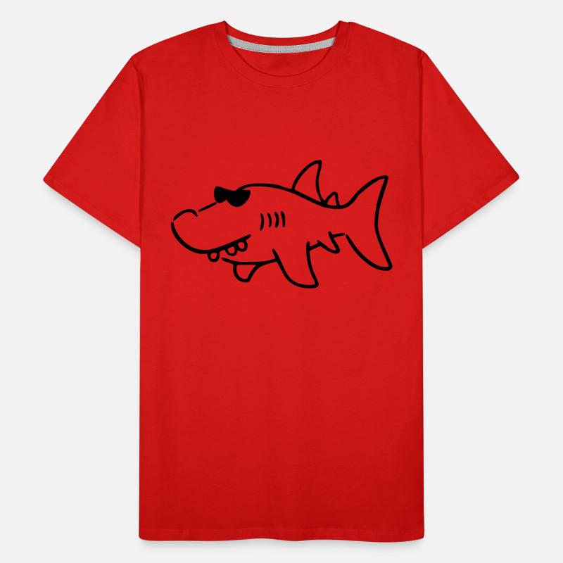 Hai Männer Premium Bio T-Shirt