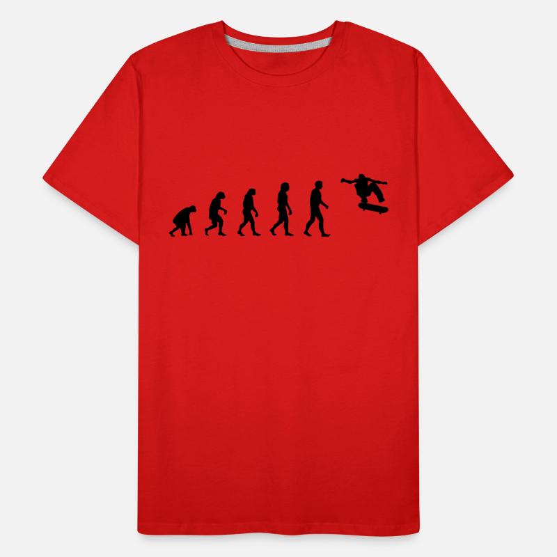 Evolution Skate T-shirt bio Premium Homme
