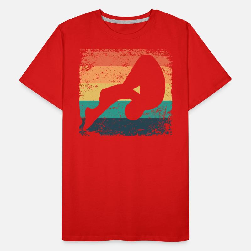 Plongeur en eau synchronisé High Diver T-shirt bio Premium Homme