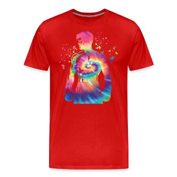 Boxing Fighter Kids Boxing Match Boxer - Men's Premium Organic T-Shirt - red - Front - Damien (186cm)