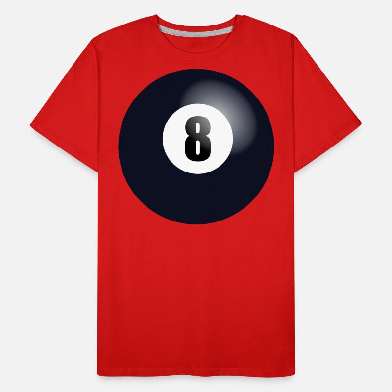 Boule de billard T-shirt bio Premium Homme