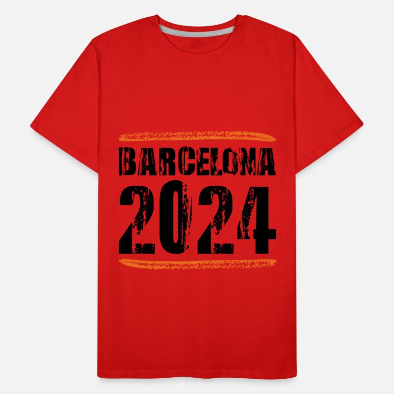 Devis Barcelone 2024 T-shirt bio Premium Homme