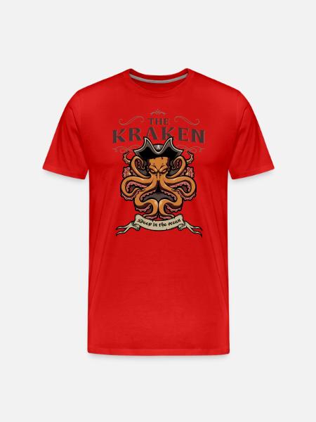 Der Kraken - Männer Premium Bio T-Shirt - 