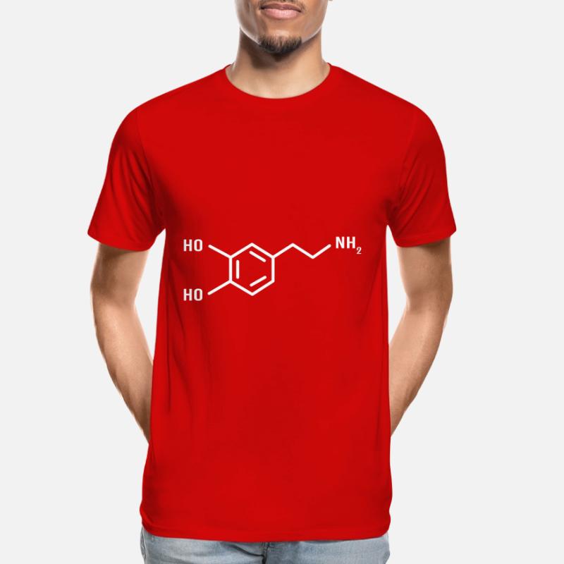 Structural formula chemistry science physics laboratory Men's Premium Organic T-Shirt