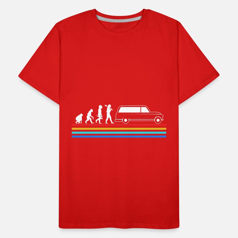 Funeral Undertaker Evolution Men's Premium Organic T-Shirt