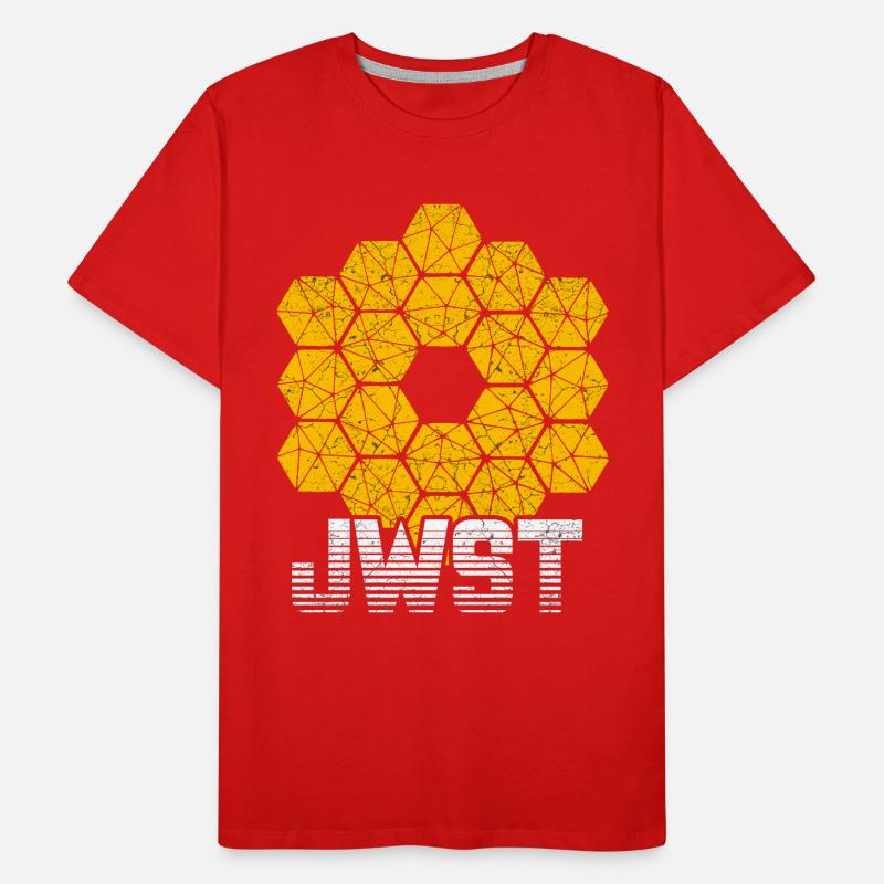 Télescope spatial James Webb T-shirt bio Premium Homme