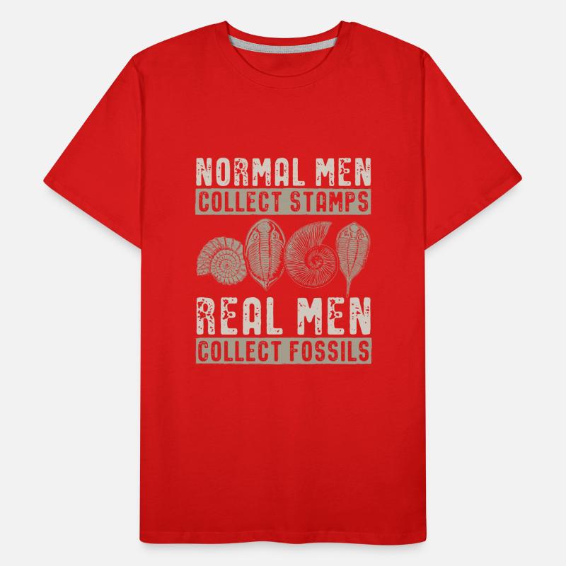 Fossils Men's Premium Organic T-Shirt