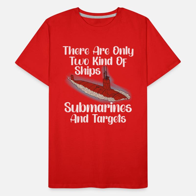 Submariner Definition Submarines Veteran Gift Men's Premium Organic T-Shirt