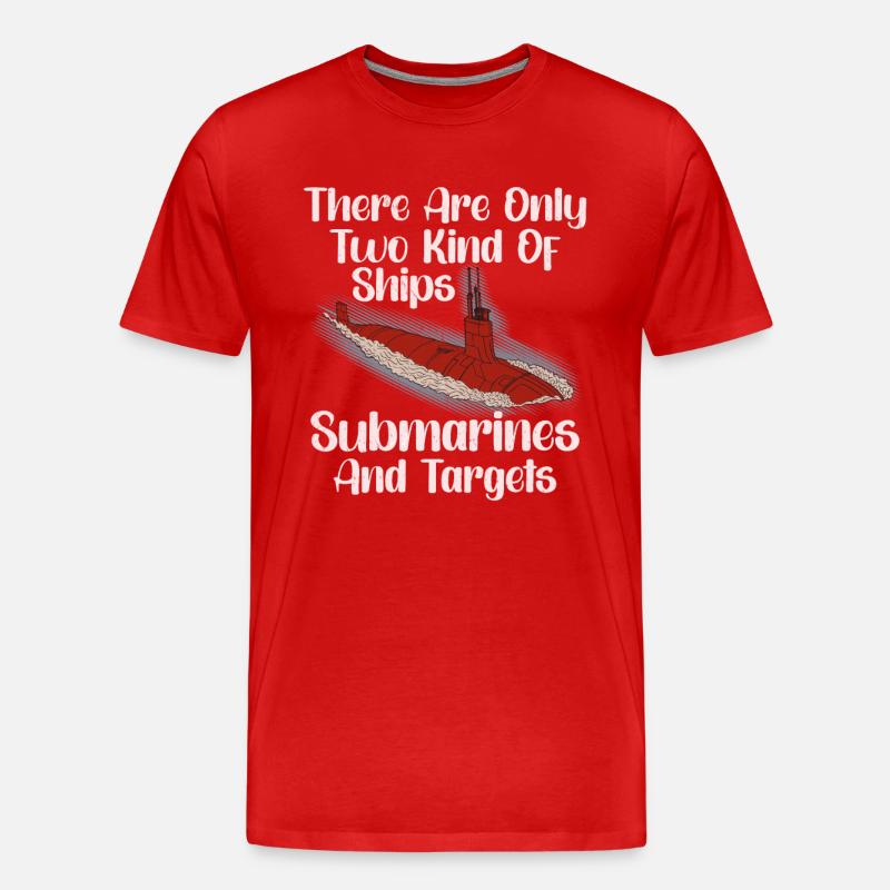 Submariner Definition Submarines Veteran Gift - Männer Premium Bio T-Shirt - Rot