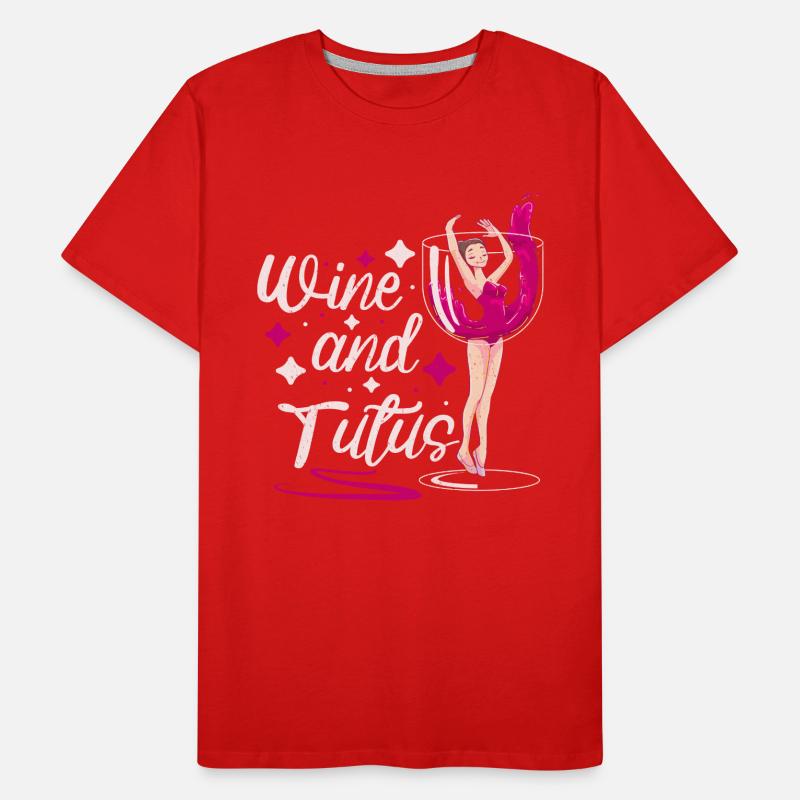 Ballet Ballerina Dance Dancer Dancing Ballet Gift Männer Premium Bio T-Shirt