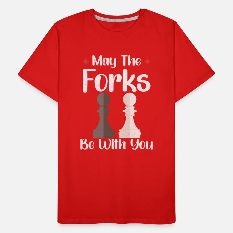 Chess Player Chess Board Chess Board Game Men's Premium Organic T-Shirt