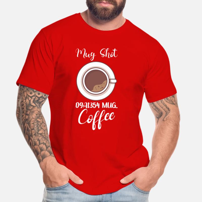 Coffee Lover Caffeine Molecule Java Latte Espresso Männer Premium Bio T-Shirt
