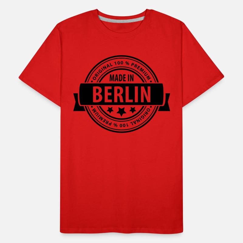 Fait à BERLIN T-shirt bio Premium Homme
