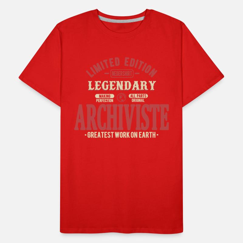 Archiviste T-shirt bio Premium Homme