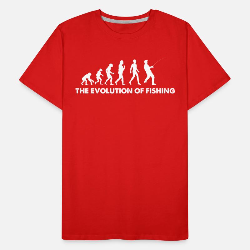 L’évolution de la pêche T-shirt bio Premium Homme
