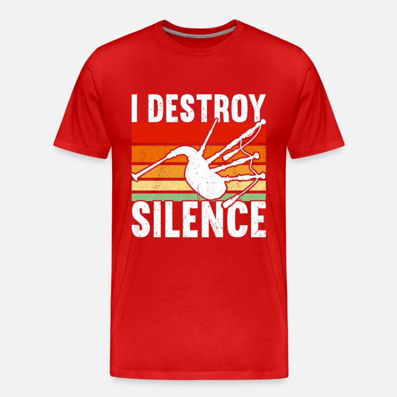 Cornemuse - T-shirt bio Premium Homme - rouge