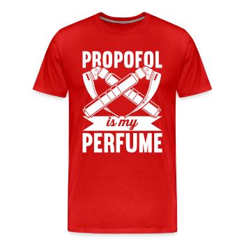 Anästhesiologie Anästhesist Anästhesist - Männer Premium Bio T-Shirt - Rot - Vorne - Damien (186cm)
