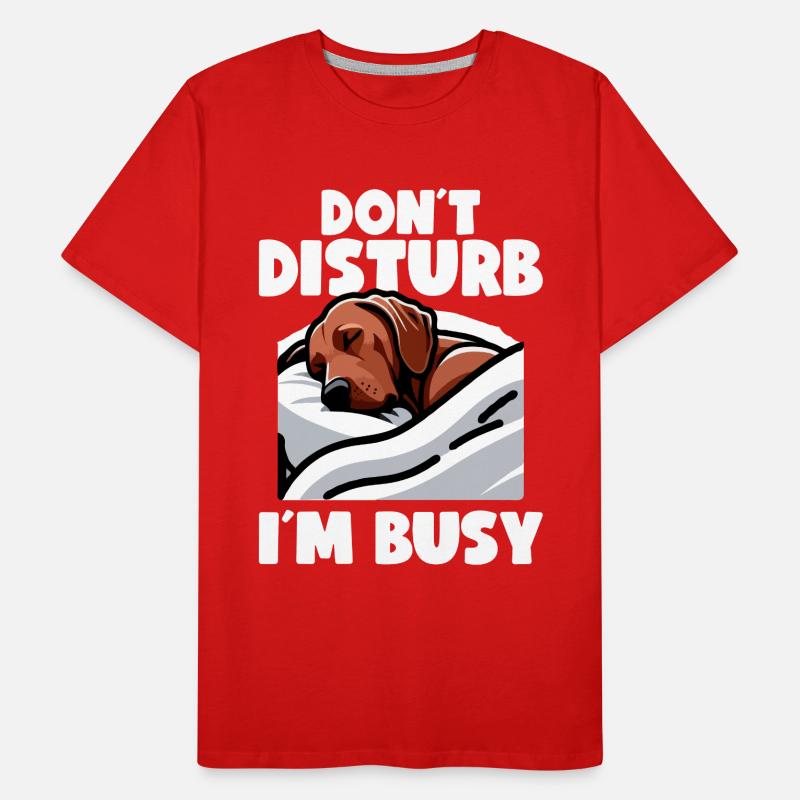 Chien Rhodesian Ridgeback Rhodesian Ridgebacks T-shirt bio Premium Homme