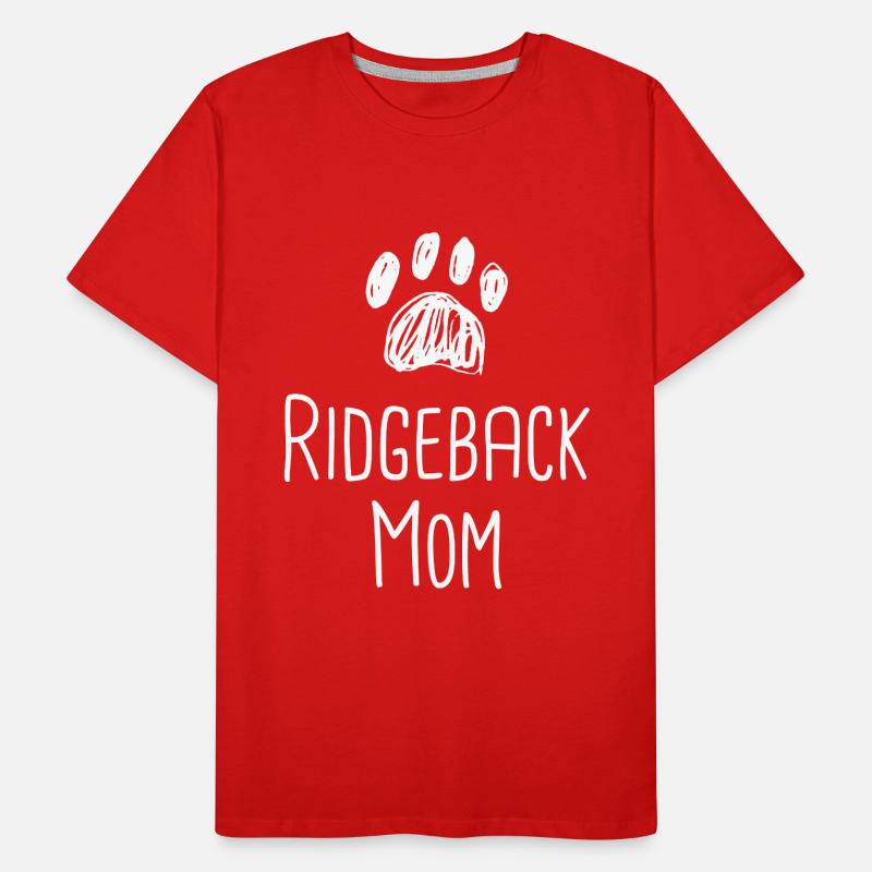 Chien Rhodesian Ridgeback Rhodesian Ridgebacks T-shirt bio Premium Homme