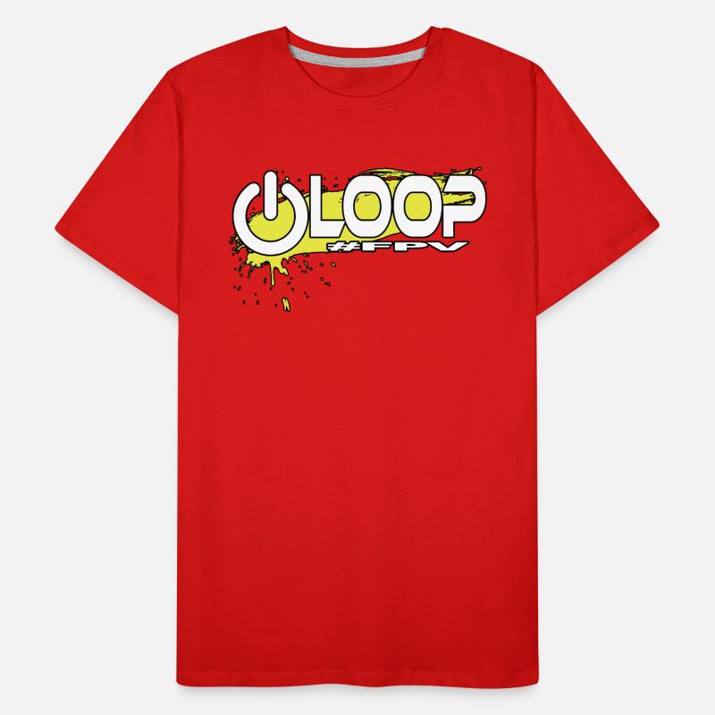 Powerloop FPV - Drone Drone Pilot Drone Copter Men's Premium Organic T-Shirt