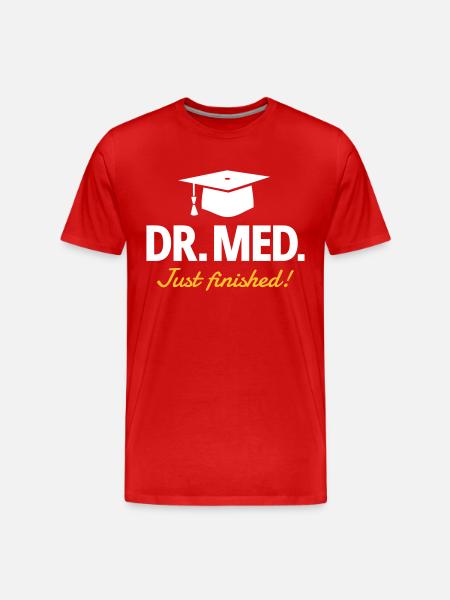 Docteur mortier - T-shirt bio Premium Homme - rouge
