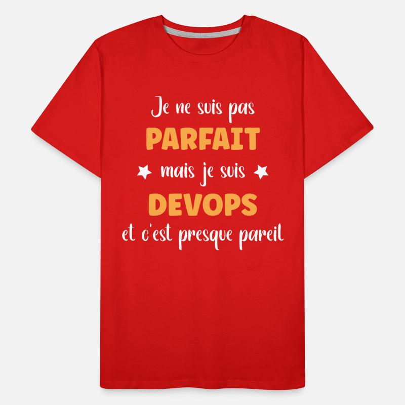 devops T-shirt bio Premium Homme