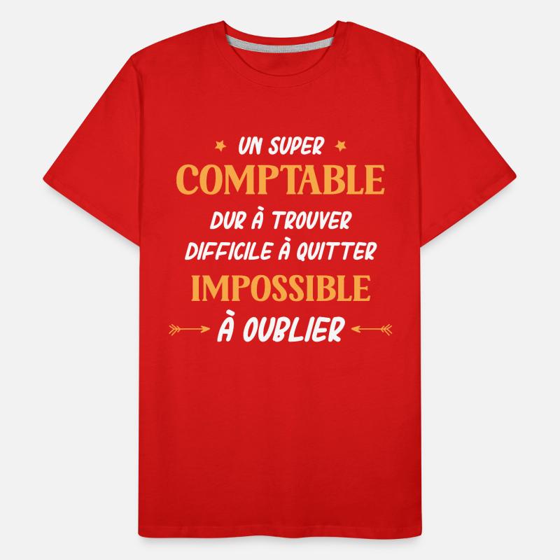 Super comptable T-shirt bio Premium Homme