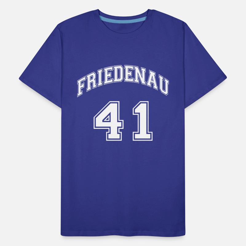 FRIEDENAU 41 Nostalgia Design Code postal du quartier de Berlin T-shirt bio Premium Homme