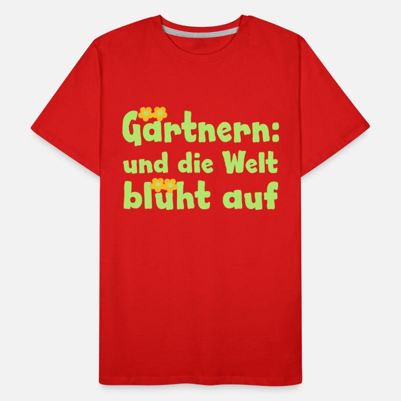 Jardin T-shirt bio Premium Homme
